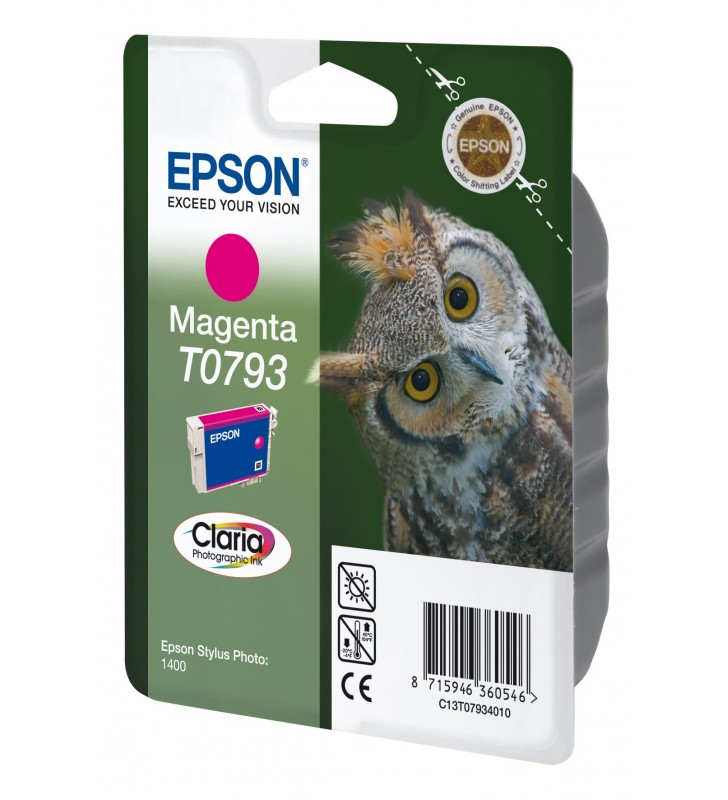 Epson Owl Cartuş Magenta T0793 Claria Photographic Ink