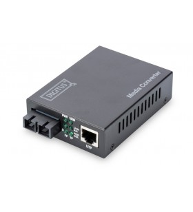 DIGITUS Fast Ethernet Media Converter, Multimode SC connector, 1310nm, up to 2km