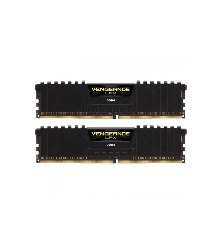 CORSAIR CMK32GX4M2A2666C16 Corsair Vengeance LPX DDR4 32GB (2x16GB) 2666MHz CL16 1.2V XMP 2.0 Black