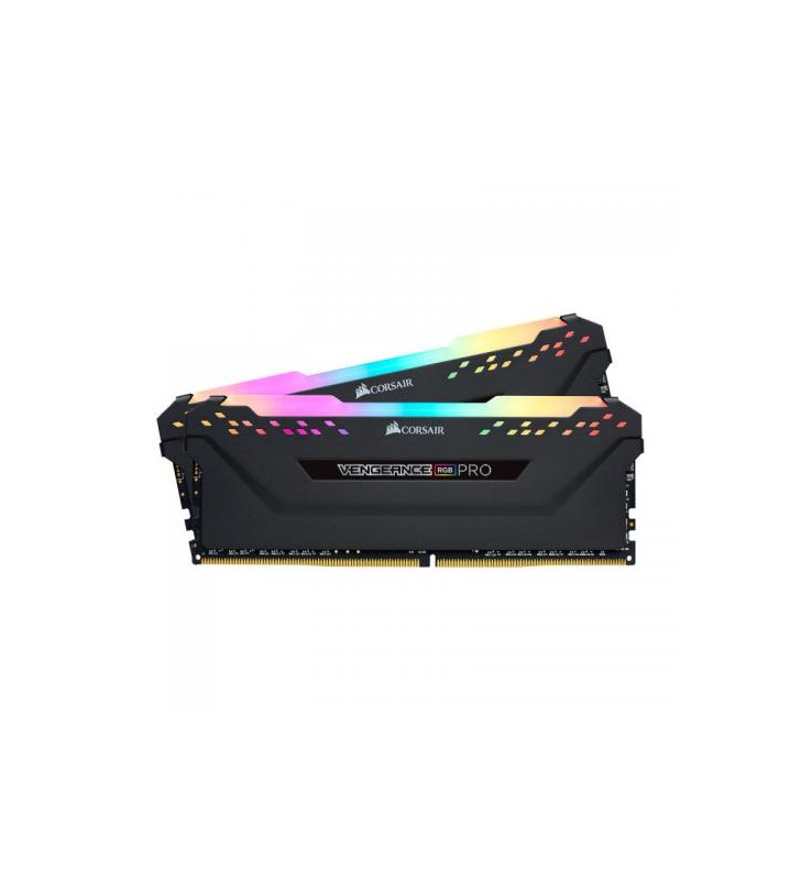 CORSAIR CMW16GX4M2C3000C15 Corsair Vengeance RGB PRO DDR4 16GB (2x8GB) 3000MHz CL15 1.35V XMP 2.0 Black