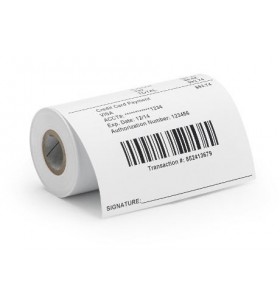 Receipt, Paper, 50mmx19m Direct Thermal, Z-Perform 1000D 80 Receipt, Uncoated, 19mm Core