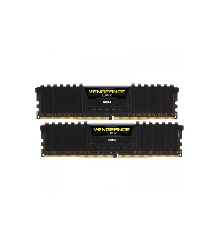 CORSAIR CMK32GX4M2A2400C16 Corsair Vengeance LPX DDR4 32GB (2x16GB) 2400MHz CL16 1.2V XMP 2.0 Black