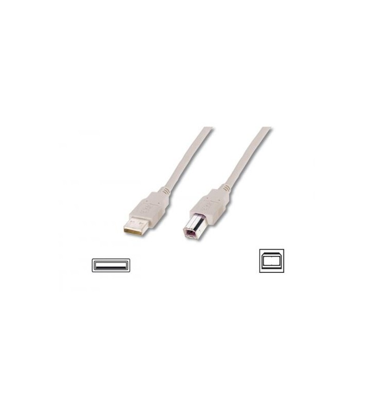 USB CONN. CABLE A B 3.0M/USB 2.0 SUITABLE