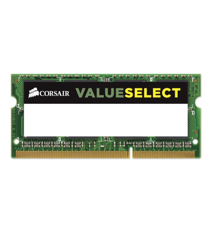 Memorie RAM SODIMM Corsair 4GB (1x4GB), DDR3L 1600MHz, CL11, 1.35V "CMSO4GX3M1C1600C11"
