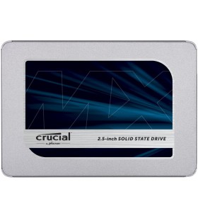 CRUCIAL MX500 2TB SSD, 2.5 7mm (with 9.5mm adapter), SATA 6 Gbit/s, Read/Write: 560 MB/s / 510 MB/s, Random Read/Write IOPS 95K/