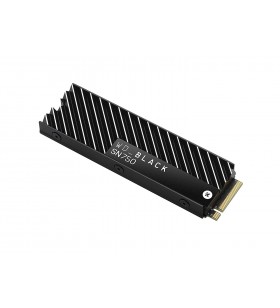 WD 500GB BLK NVME SSD WHEATSINK/M.2 PCIE GEN3 5Y WARRANTY SN750