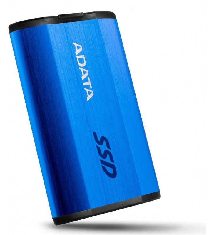 SSD Extern ADATA SE800, 2.5", 1Tb,  USB 3.2 Gen 2 Type-C, R/W up to 1.000 MB/s, IP68 dust &amp water proof, blue "ASE800-1TU32