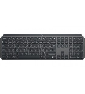Logitech MX Keys tastaturi RF Wireless + Bluetooth AZERTY Franţuzesc Negru