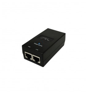 Ubiquiti POE Injector, POE-24-12W-G 24 Volt 1 GbE LAN 2 Ethernet port LAN (RJ-45) Voltage: 90-260V Power over Ethernet (PoE) Sup