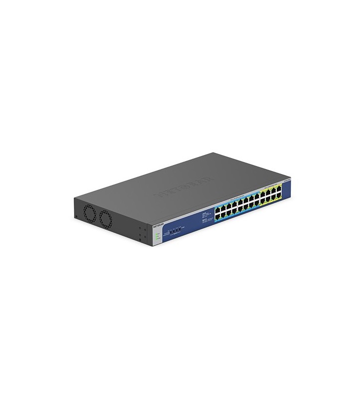 Netgear GS524UP Fara management Gigabit Ethernet (10/100/1000) Gri Power over Ethernet (PoE) Suport