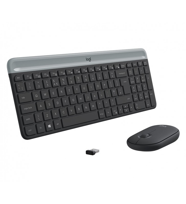 SLIM WRLS KEYBOARD MOUSE COMBO/MK470 - GRAPHITE - CH - CENTRAL CE
