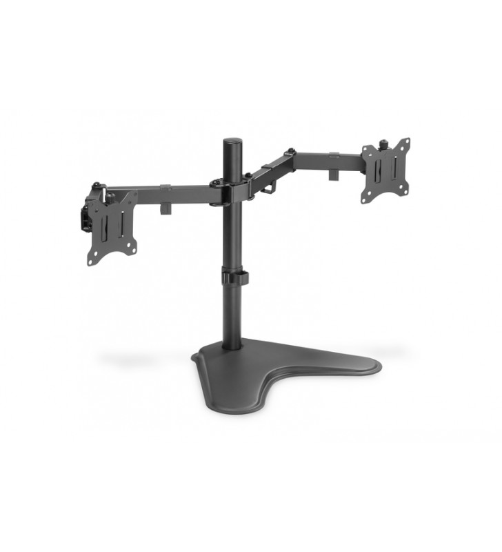 UNIVERSAL DUAL MONITOR STAND/17-32IN 2X 8 KG (MAX.) BLACK