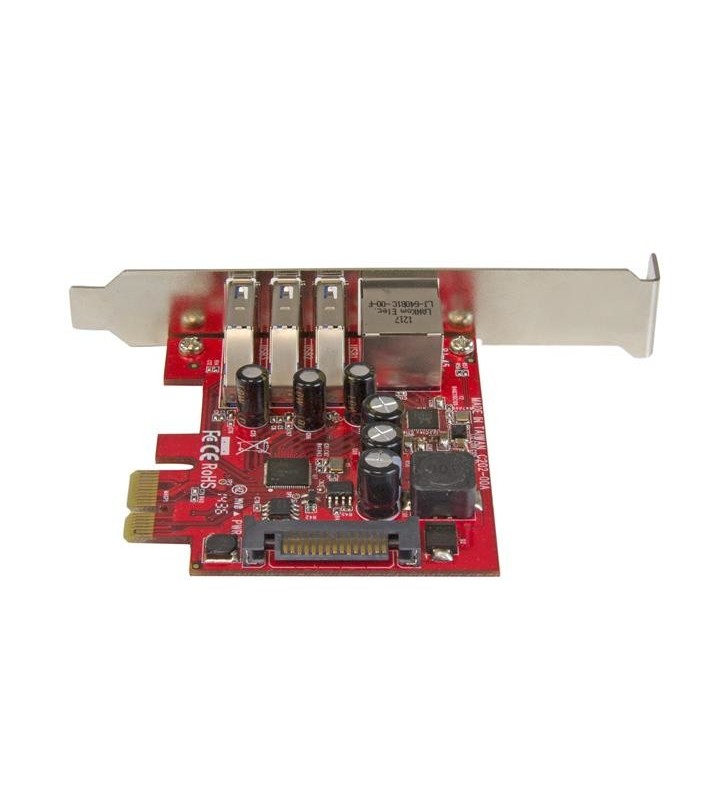 3 PORT PCIE USB 3.0 CARD + GBE/.