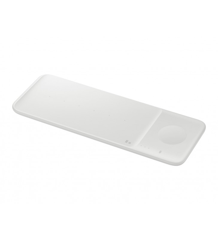Samsung Wireless Charger Trio Pad (USB Type-C, 25W), White EP-P6300TWEGEU