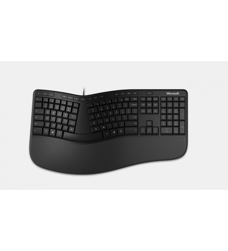 Tastatura ergonomica Microsoft LXM-00013 USB Black