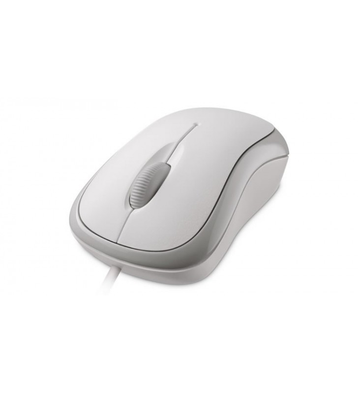 MICROSOFT 4YH-00008 Bsc Optcl Mouse for Bsnss PS2/USB EMEA Hdwr For Bsnss White