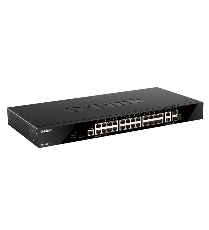 24 PORTS GE + 2 10GE PORTS/2 SFP+ SMART MANAGED SWITCH IN