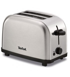 Prajitor de paine Tefal, Ultra Mini, 700 W, 6 nivele de putere, dispozitiv de ridicare, oprire, centrarea feliei, tava detasabil