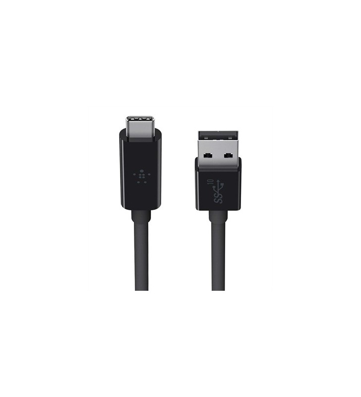 Belkin SuperSpeed+ USB 3.1 Type-A to Type-C Cable (3', Black)