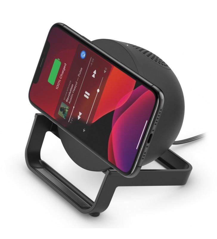 BELKIN CORPORATION Boostcharge Wireless Charger Stand+speaker