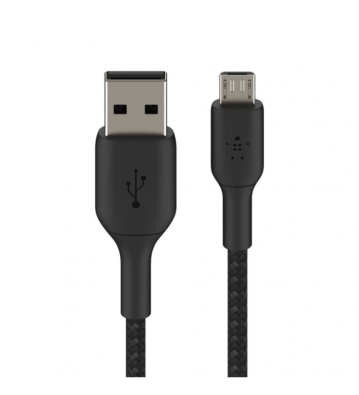 MICRO-USB-CABLE ENCASED 1M/BLACK