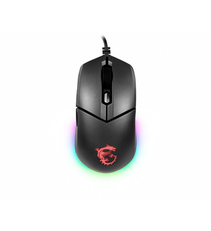 MSI Clutch GM11 wired symmetrical design Optical GAMING Mouse with RGB lighting