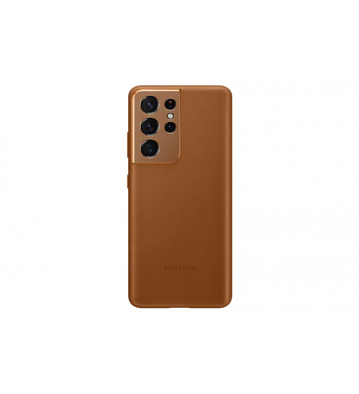 Galaxy S21 Ultra G998 Leather Cover Brown EF-VG998LAEGWW