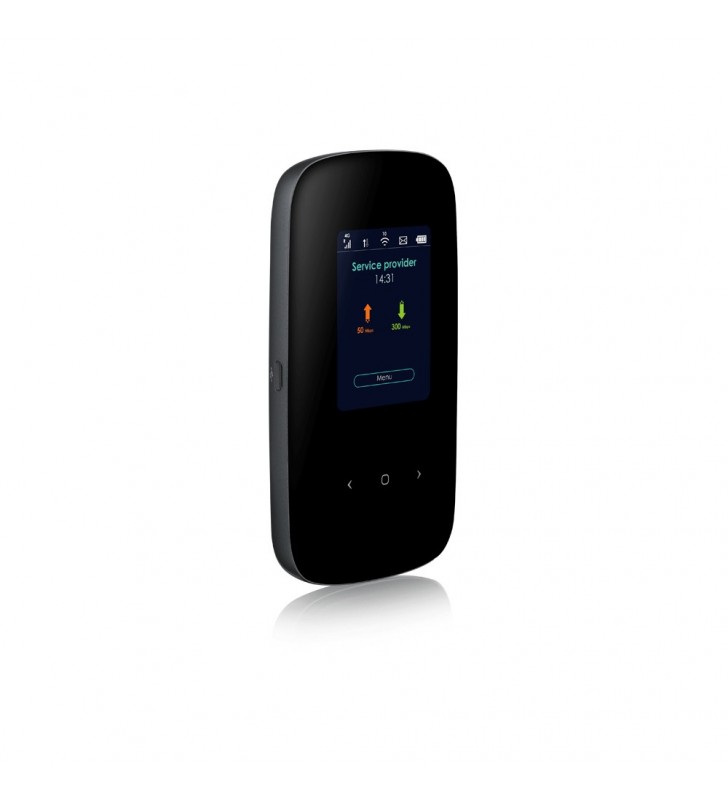 Zyxel | LTE2566-M364 4G LTE Mobile Router | 802.11 ac | AC 1200 Dual Band| Viteza transfer 300 Mbit/s | Baterie rezistenta| Display 2,4"