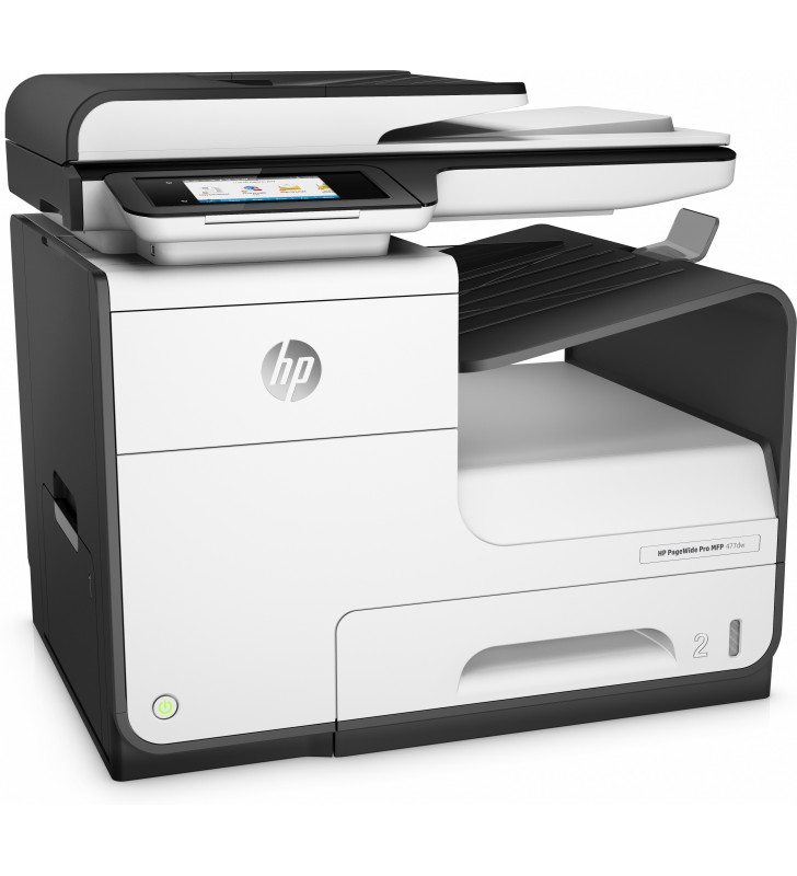 HP PageWide Pro 477dw MFP Printer, Fax, Scanner, Copier, A4, max 55ppm black si color (40ppm ISO), fpo 6.5sec, max 1200x1200dpi