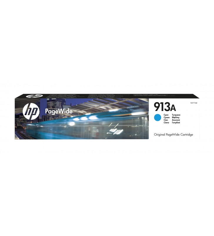 HP F6T77AE PAGEWIDE 913A CYAN