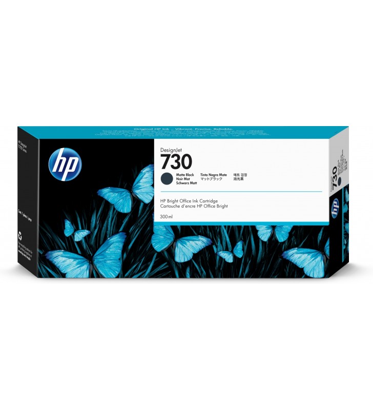 HP P2V71A INK 730 300-ML MATTE BLACK