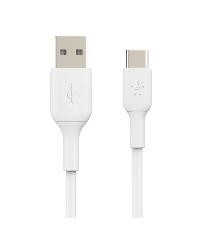 USB-C/USB-A CABLE/PVC 3M WHITE