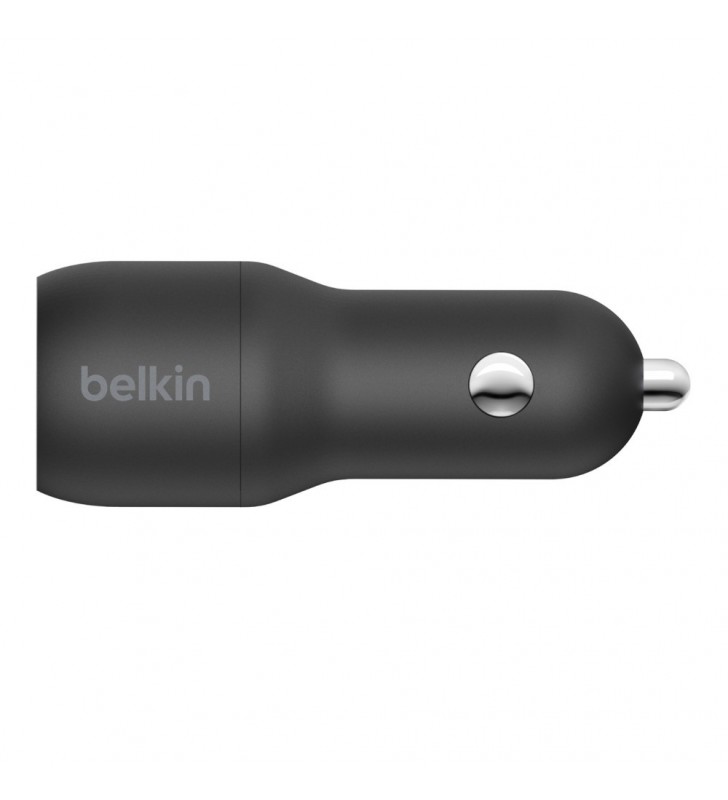 BELKIN CAR CHARGER/DUAL USB-A 24W BLACK