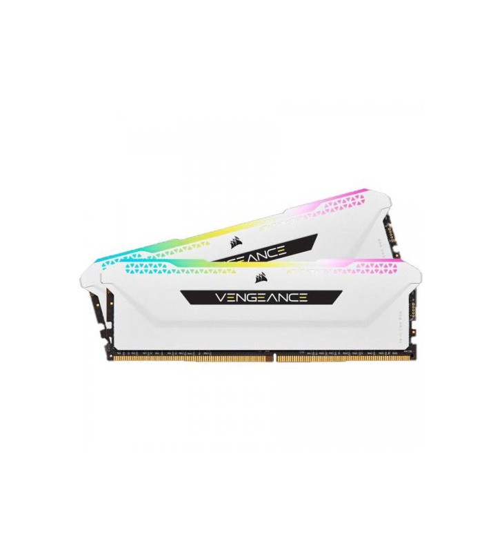 CORSAIR DDR4 32GB 2x16GB 3200MHz DIMM CL16 VENGEANCE RGB Pro SL White 1.35V XMP 2.0