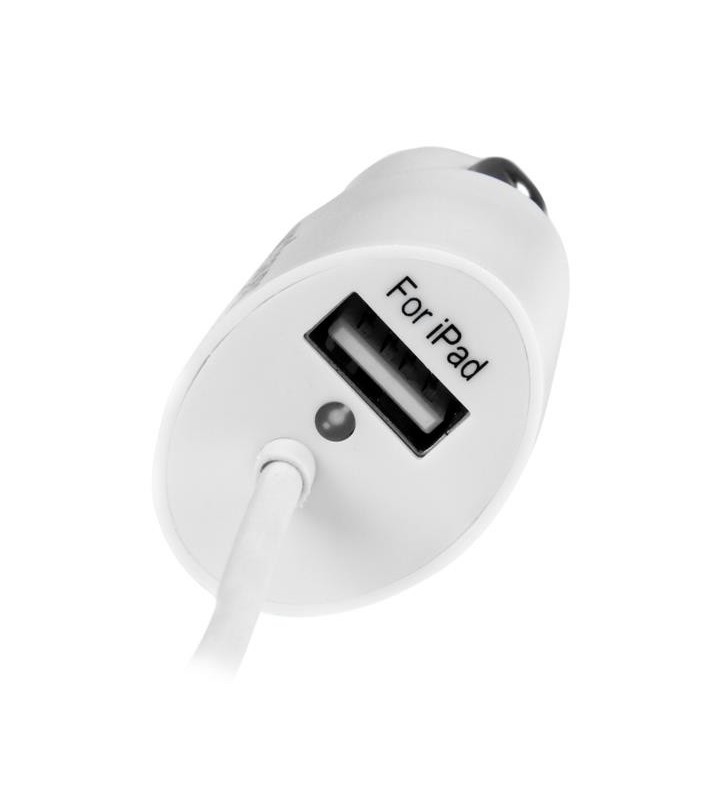 DUAL TABLET CAR CHARGER - 2/PORT MICRO USB + USB - 21W /4.2A