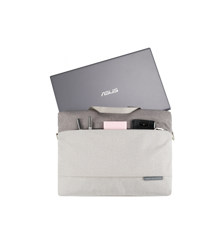 Asus|90XB01DN-BBA010|Geanta ASUS Carry Bag EOS 2 15 inch,Light-Grey