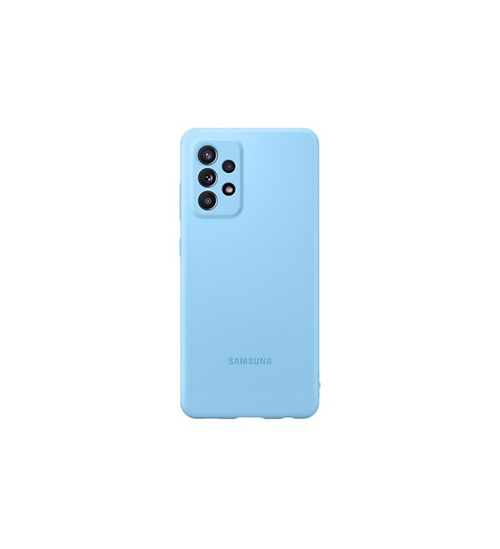Galaxy A52 Silicone Cover Blue EF-PA525TLEGWW