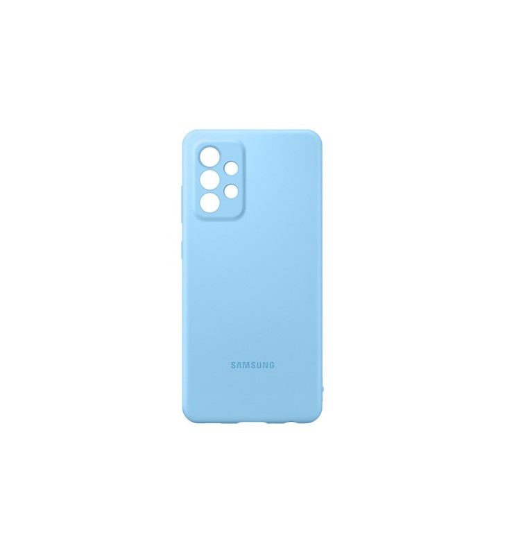 Galaxy A52 Silicone Cover Blue EF-PA525TLEGWW