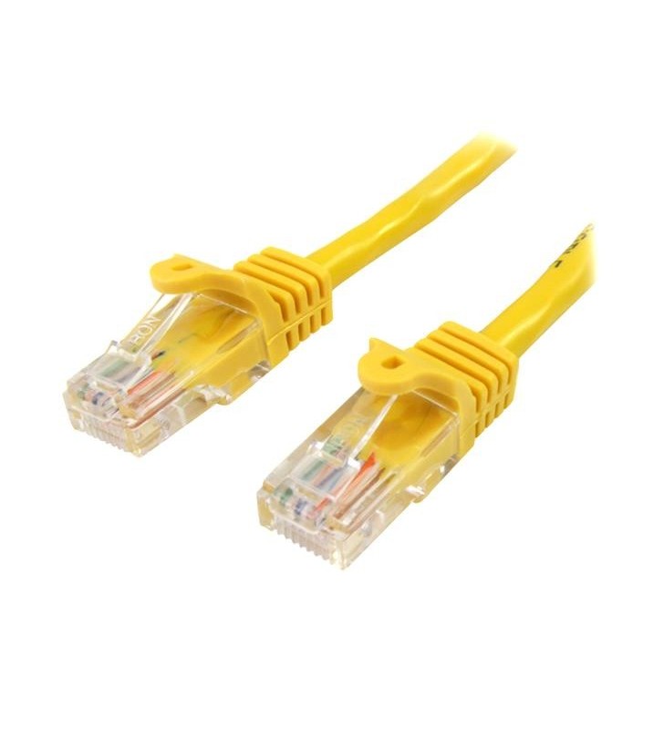 5M YELLOW CAT5E PATCH CABLE/SNAGLESS ETHERNET CABLE - UTP