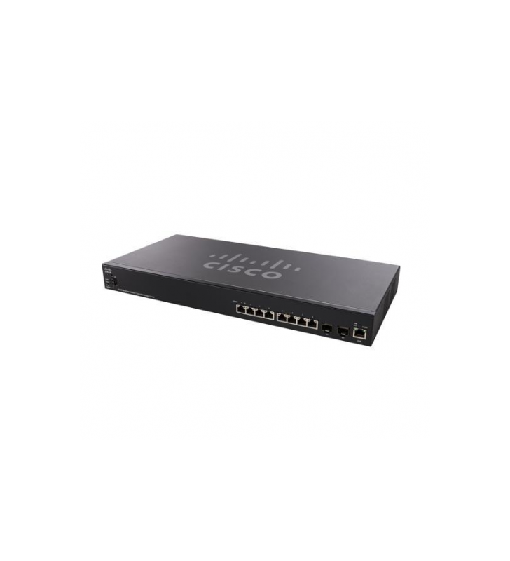 CISCO SX350X-08-K9-EU Cisco SX350X-08 8-Port 10GBase-T Stackable Managed Switch