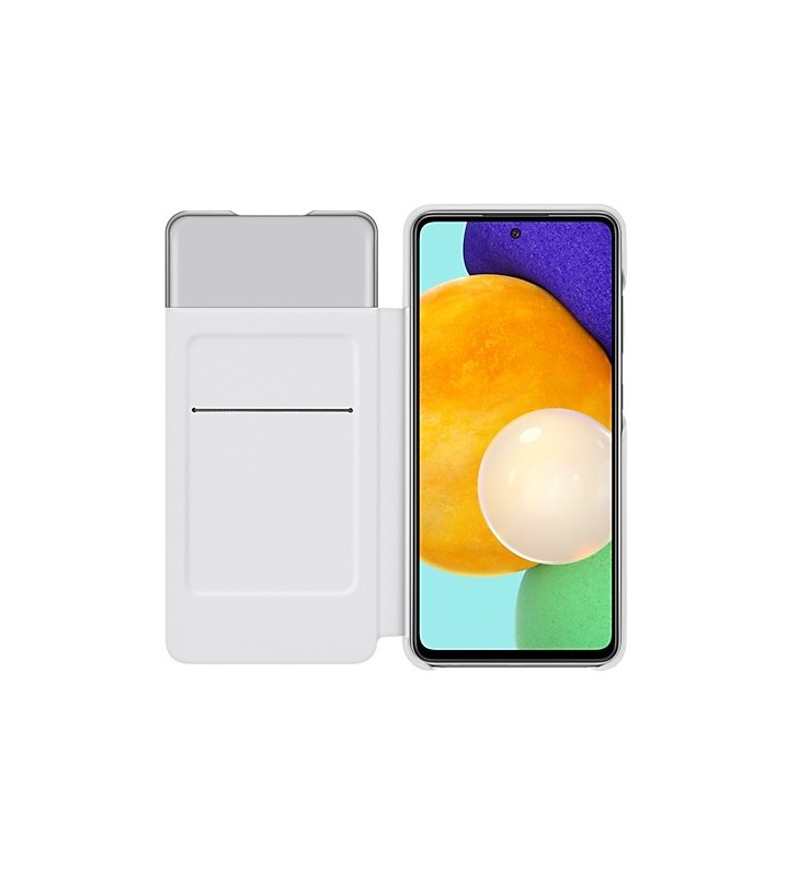 Galaxy A52 Smart S View Wallet Cover, White EF-EA525PWEGEE