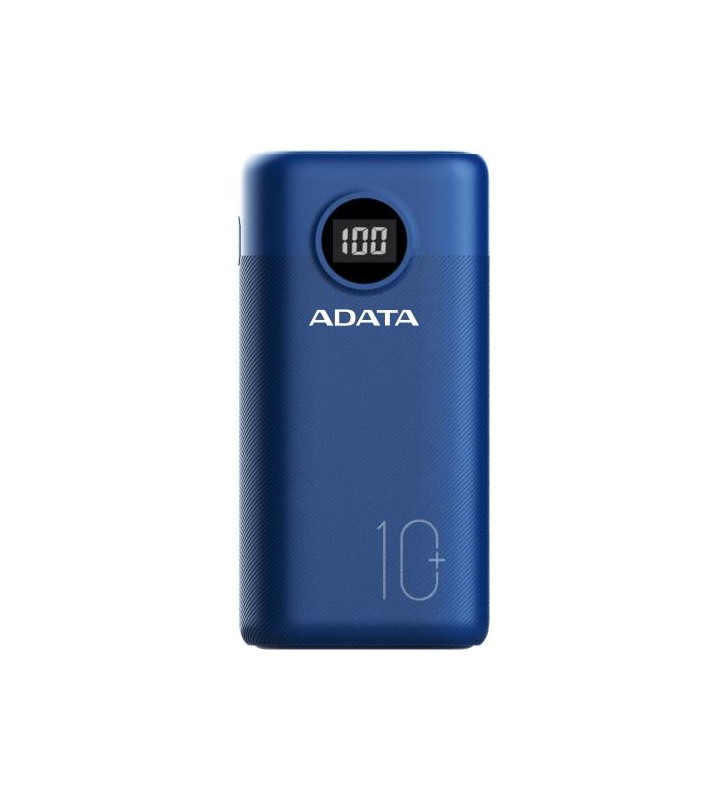 POWER BANK USB 10000MAH BLUE/AP10000QCD-DGT-CDB ADATA
