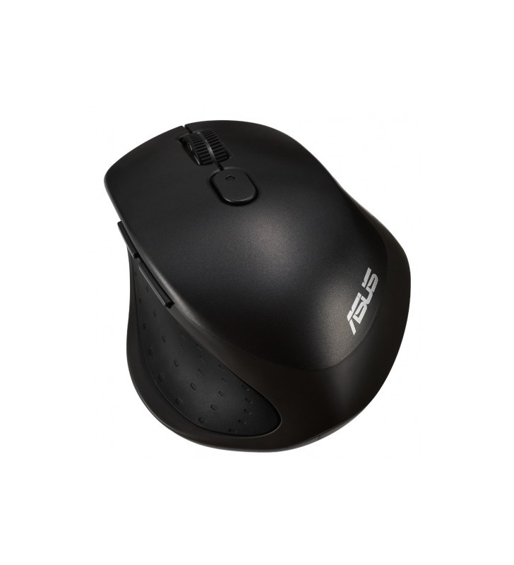 ASUS Optical Mouse MW203 Wireless + Bluetooth 2.4GHz 1000/1600/2400dpi 96g silent 10meters ergonomical for right hand Black