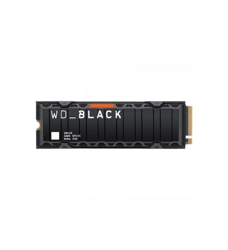 WD Black 500GB SN850 NVMe SSD Supremely Fast PCIe Gen4 x4 M.2 Bulk with heatsink