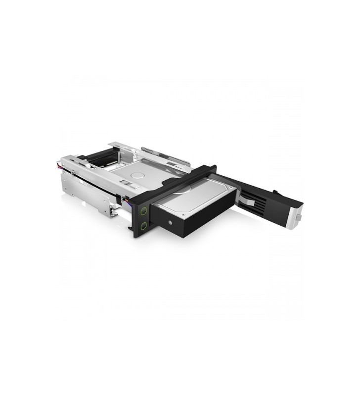 ICYBOX IB-166SSK-B IcyBox Trayless Mobile Rack for 3.5 SATA/SAS HDD, Black