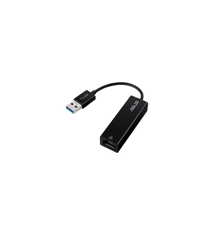 ASUS Dongle USB3.0 to RJ45 1000Mbps OH102, 19g, 170x20x14mm, 15cm cable, Black