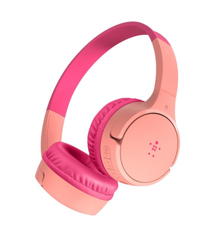 BELKIN SOUNDFORM MINI - ON-EAR/HEADPHONES FOR CHILDREN PINK