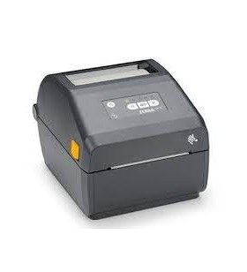 Direct Thermal Printer ZD421 203 dpi, USB, USB Host, Modular Connectivity Slot, BTLE5, EU and UK Cords, Swiss Font, EZPL