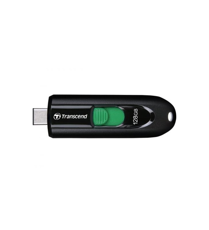 TRANSCEND 128GB USB3.2 Pen Drive Type-C Capless Black