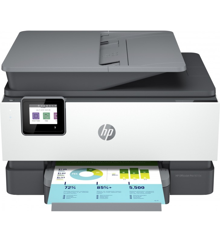 HP OfficeJet Pro 9010e All-in-One A4 Color USB 2.0 Ethernet Wi-Fi Print Copy Scan Fax Inkjet 22ppm